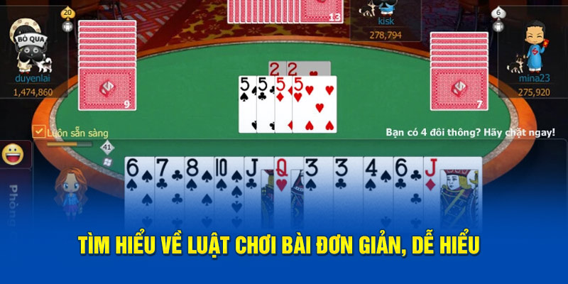 Tìm hiểu về luật chơi bài đơn giản, dễ hiểu 